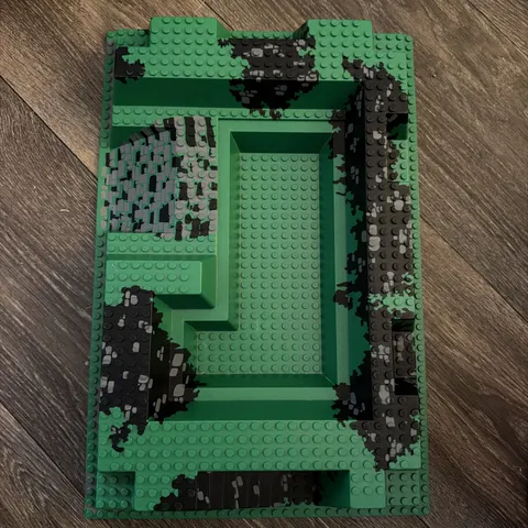 LEGO® Part 6261px1 - Baseplate, Raised 32 x 48 x 6 Stone Pattern