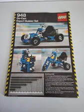 Vintage Lego Technic set 948 Go Kart Instructions    1978
