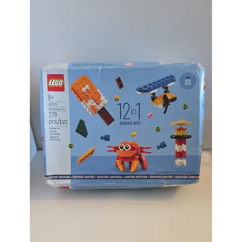 LEGO Creator Fun Creativity 12-in-1 (40593) Limited Edition Set Unopened Box
