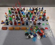 LEGO  Huge Lot Of Minifigure  And Accessories Heads Torsos Legs