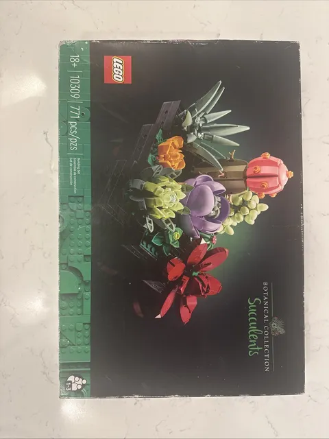 LEGO Succulents Botanical Collection • Building Set 10309 • 771 PCS • New In Box