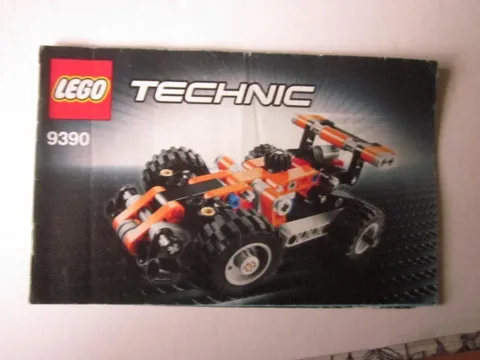 Lego Technic Building Instructions Instruction 9390 Formula 1 Car Car