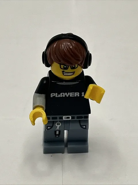 Video Game Guy Headphones Series 12 Player 1 LEGO® Minifigure Figure