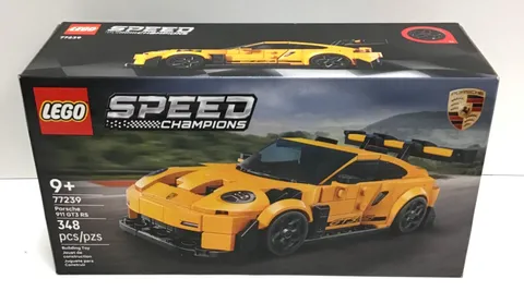 (MA3) LEGO Speed Champions Porsche 911 GT3 RS 77239 Complete Set