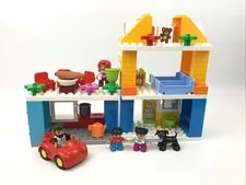 Lego Duplo 10835 Family House Set Figures Car Furniture No Box/Manual