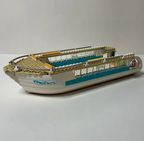 LEGO Friends Incomplete Dolphin Cruiser 41015 White Boat Hull Replacement Parts