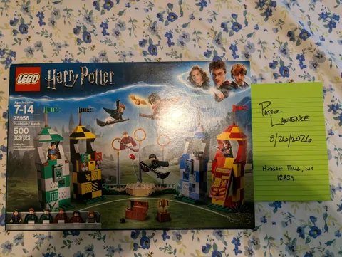 LEGO Harry Potter Quidditch Match 75956 500 Pieces Complete Set
