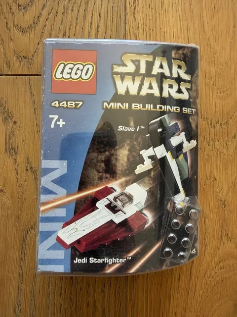 LEGO Star Wars: Jedi Starfighter & Slave 1 Mini Building St  (4487) - New Sealed
