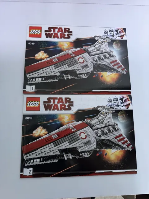 Lego Star Wars: Venator Class Attack Cruiser 8039 Instruction Manual