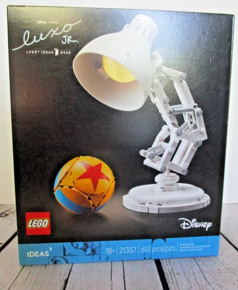 Lego Set 21357 Lego Ideas #065 Luxo Jr. Disney Pixar Lamp & Ball 18+ New Sealed