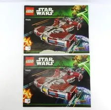 Lego STAR WARS: JEDI DEFNDER-CLASS CRUISER Manuals 1 & 2 for Set 75025