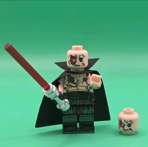 Star Wars Darth Sith Lord Minifigure For Lego- ((Read Description))