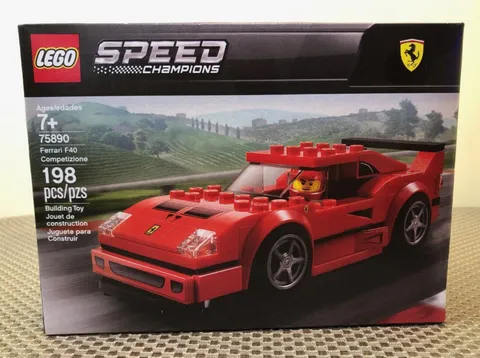 LEGO SPEED CHAMPIONS 75890 Ferrari F40 Competizione RETIRED Set NEW Sealed