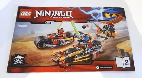 LEGO NINJAGO 70600 NOTICE NO. 2