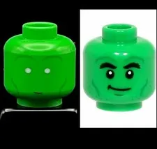 Lego Marvel The Hulk Misprint Minifigure Head Prototype Rare Test Error