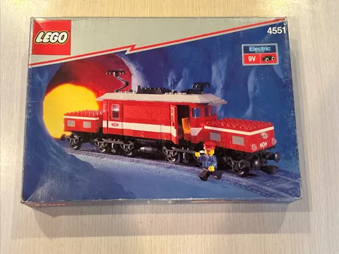 LEGO 4551 Crocodile Locomotive Sealed Bags 9V Train 4558 Railway 9V