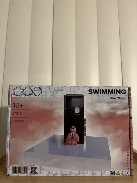 Legendary Brick Mac Miller Swimming LEGO Set W/ Mini Figure