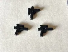LEGO® Part 92738 - Minifigure Black Star Wars Pistol Gun Blaster Lot 3