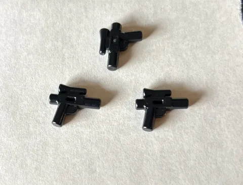 LEGO® Part 92738 - Minifigure Black Star Wars Pistol Gun Blaster Lot 3