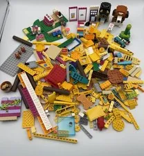 2 LBS Assorted Lot Lego Pieces Brickheadz St. Bernard Bakery French Bulldog