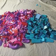 LEGO Friends MISC BULK 3+LBS  Mixed Parts LOT