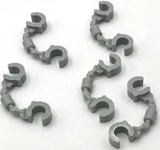 Lego 5 New Light Bluish Gray Minifigure Utensil Handcuffs Parts