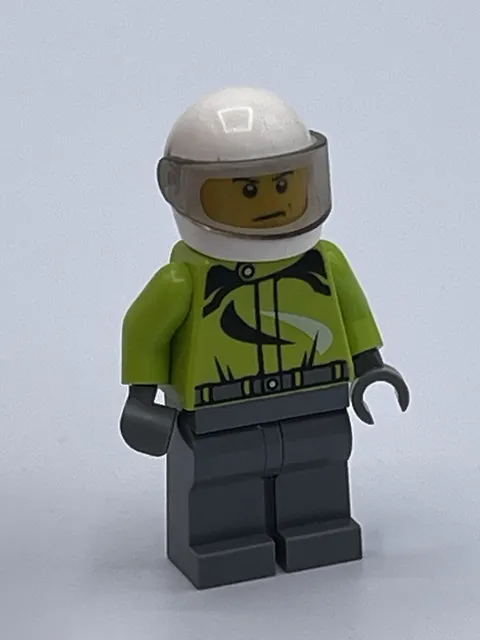 Lego Minifigure CTY475 Monster Truck Driver From Set 60055 Minifigure Car