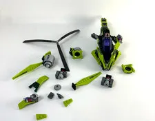 LEGO 9443 Rattlecopter Ninjago Parts Lot Partial Build Genuine Used No Figures