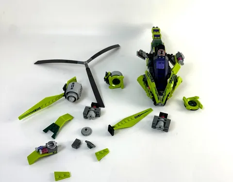 LEGO 9443 Rattlecopter Ninjago Parts Lot Partial Build Genuine Used No Figures
