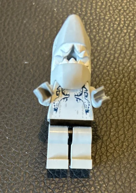 Lego atl004 Atlantis Shark Warrior Minifigure Figure 8078 8060 8057