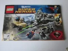 Lego Super Heroes Building Instructions Instruction 76003/3