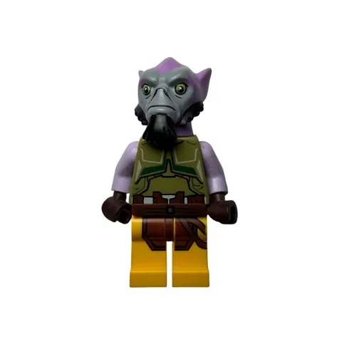 LEGO Star Wars Zeb Orrelios Minifigure sw0575 Rebels Ghost 75053 Purple Lasat