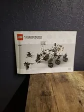 Lego Technic 42158 NASA Mars Rover Perseverance Instruction Guide MANUAL ONLY