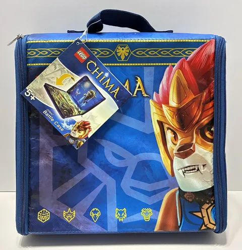 LEGO Legends of CHIMA ZipBin Battle Carry Case Play Mat Storage NEW
