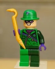 LEGO Minifigure Toy Batman Villian The Riddler SH0088 From Set 76012