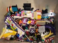 3+ LB Genuine LEGO Mixed Lot w/ Friends 41395 Friendship Bus Parts + More