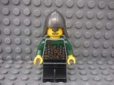 LEGO Castle Minifigure Dragon Knight Scale Mail with Chain and Belt Cas485