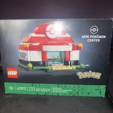 LEGO Pokemon Mini Pokemon Center 40911 - Brand New Sealed Rare Promo In Hand GWP