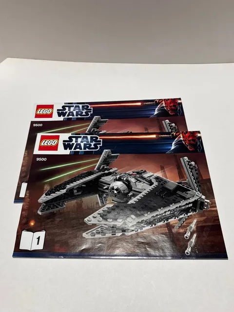 LEGO Star Wars 9500 Sith Fury-class Interceptor Building Set Instructions ONLY