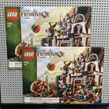 LEGO Castle Dwarves' Mine 7036 Instructions Manuals Booklets 1-2 ONLY No Bricks