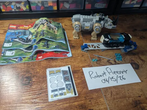 Lego 76099 Black Panther Rhino Face-Off by the Mine No Minifigures Instructions 