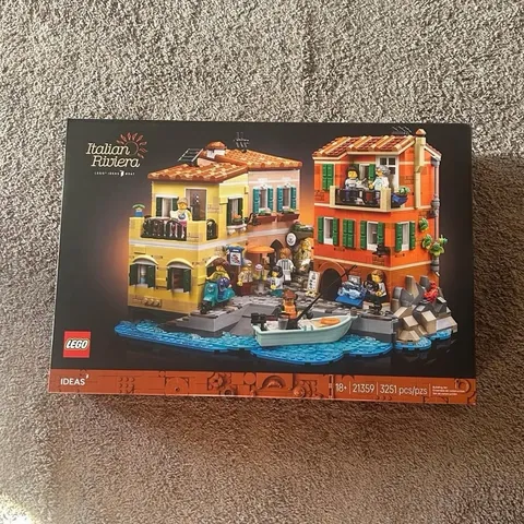 LEGO Ideas Italian Riviera 21359 Complete Set 3251 pcs 18+ Boxed