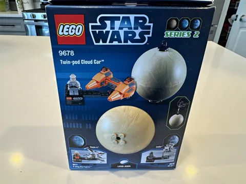 LEGO Star Wars 9678 Twin-pod Cloud Car & Bespin 78pcs Limited Edition 6-12