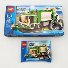 Lego 4432 • Garbage Truck • EMPTY Box & Manual Only • Retired