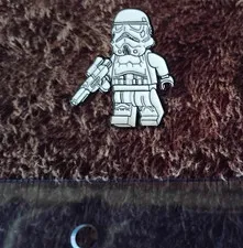 LEGO MAN MINIFIGURE PIN - enamel set lapel lot head stormtrooper star wars pins