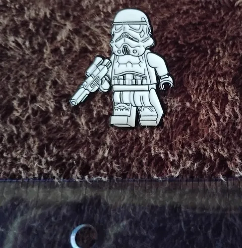 LEGO MAN MINIFIGURE PIN - enamel set lapel lot head stormtrooper star wars pins
