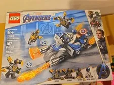 LEGO Super Heroes: Captain America: Outriders Attack (76123) Some Box Damage