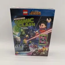 LEGO Justice League Cosmic Clash w/ Cosmic Boy Minifigure DVD *Limited Edition*