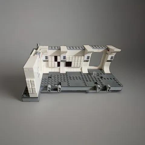 LEGO STAR WARS SET BOARDING THE TANTIVE IV SET 75387 BUILD ONLY NO MINIFIGURES.
