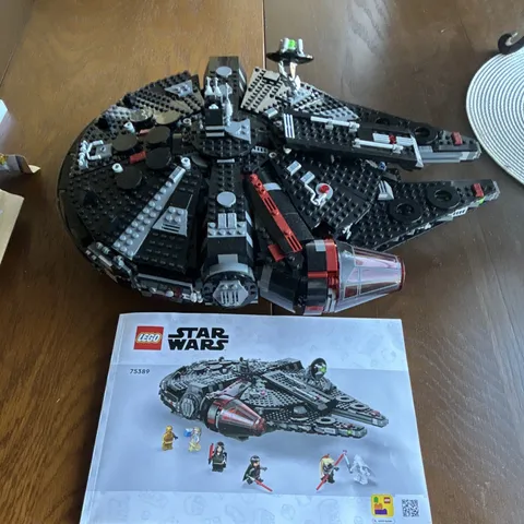 LEGO Star Wars The Dark Falcon 75389 Set 1579 pcs no minifigures
